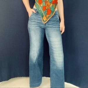 Retro Wide Leg Jeans